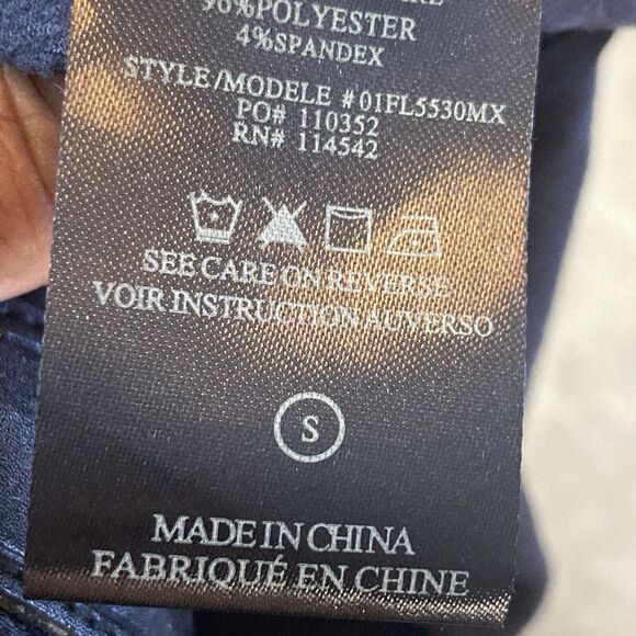 Blank NYC Jacket Womens Small Black Crocodile Faux Leather Suede Drape Front - Picture 7 of 8